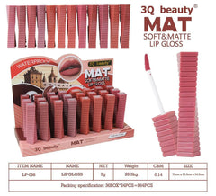 3Q beauty Matt Soft & Matte lipgloss