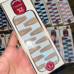 7To5 Talklee Stylish Artifical Nails With Free Stickers