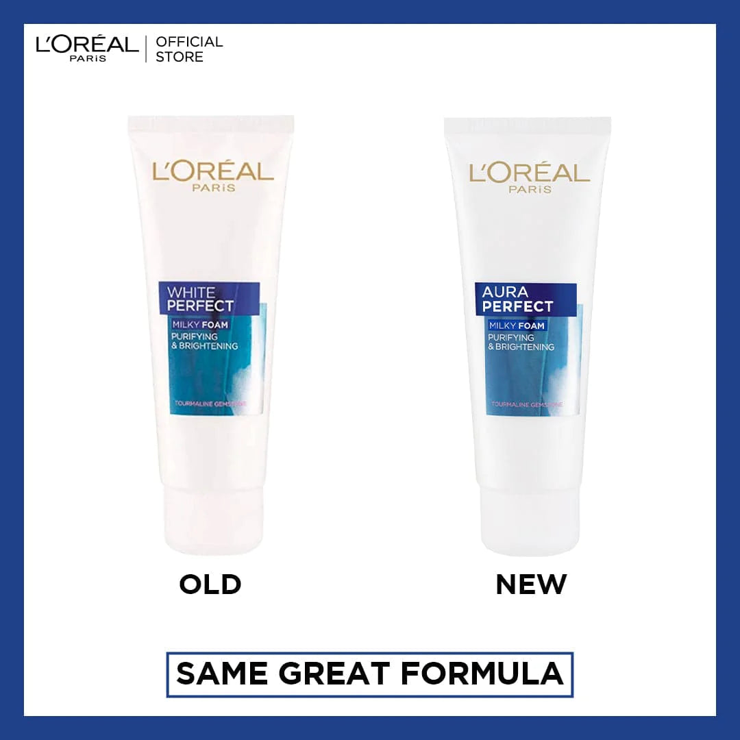 L'Oreal Paris Aura Perfect Milky Foam Face Wash 100 Ml
