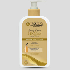 Jessica 24K Gold Lotion Serum Burst Hand & Body Lotion - 420ml