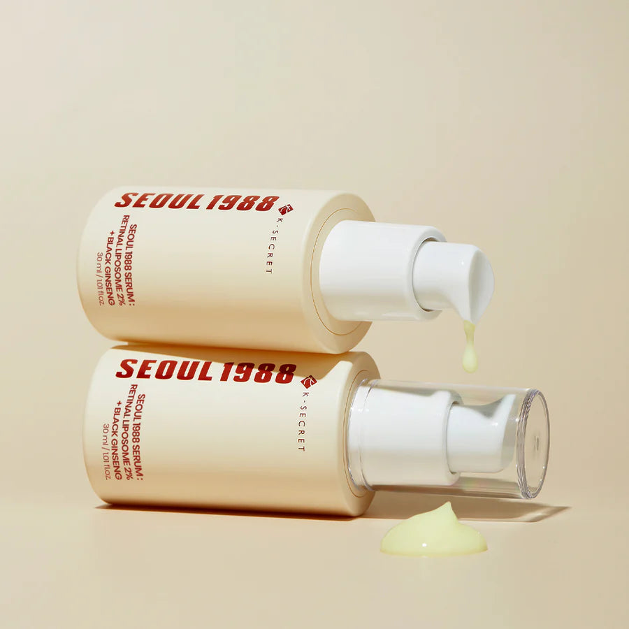 KSecret - Seoul 1988 Serum: Retinal Liposome 2% + Black Ginseng - 30ml