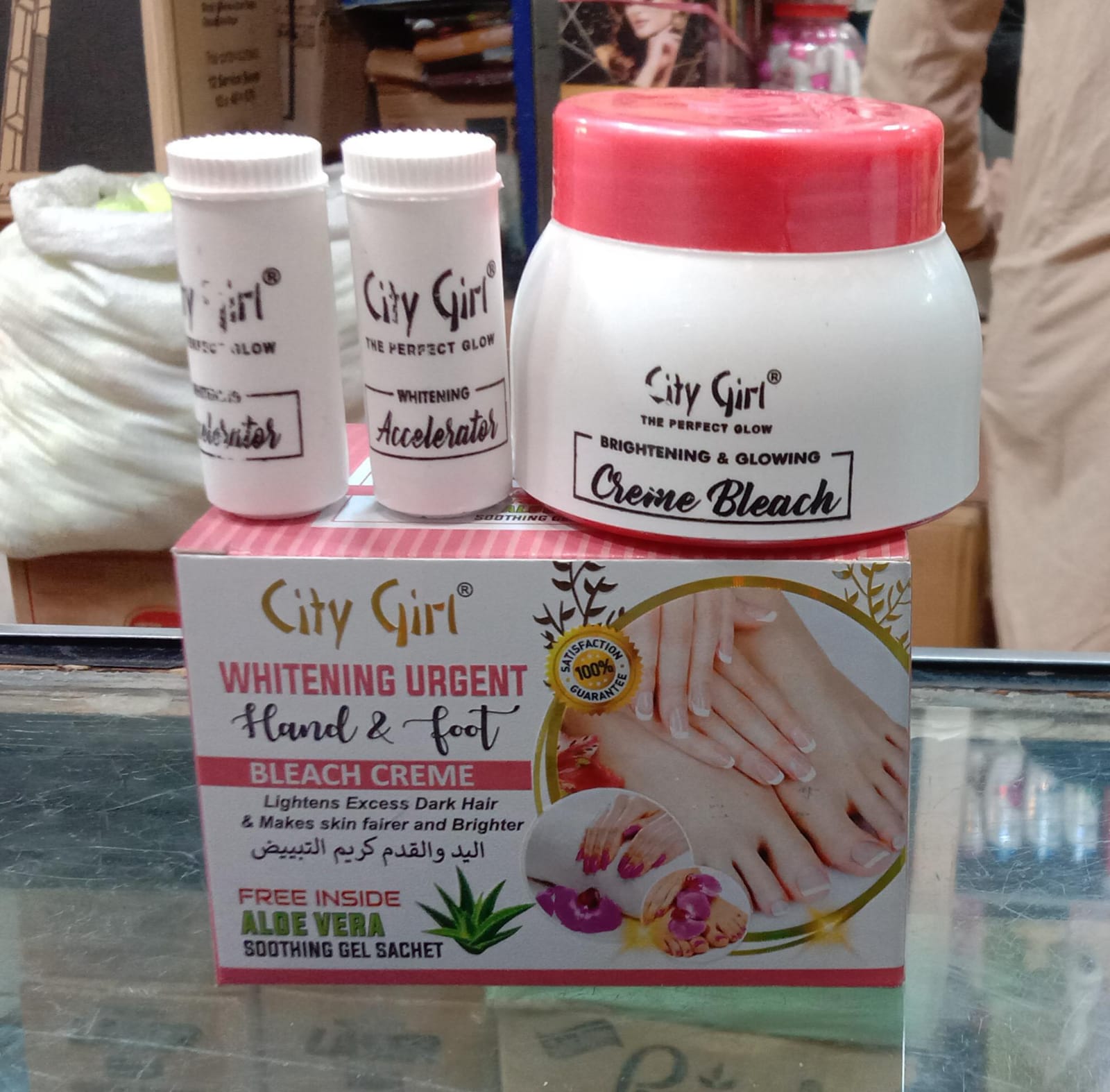City Girl Hand &amp; Foot Whitening Bleach Cream