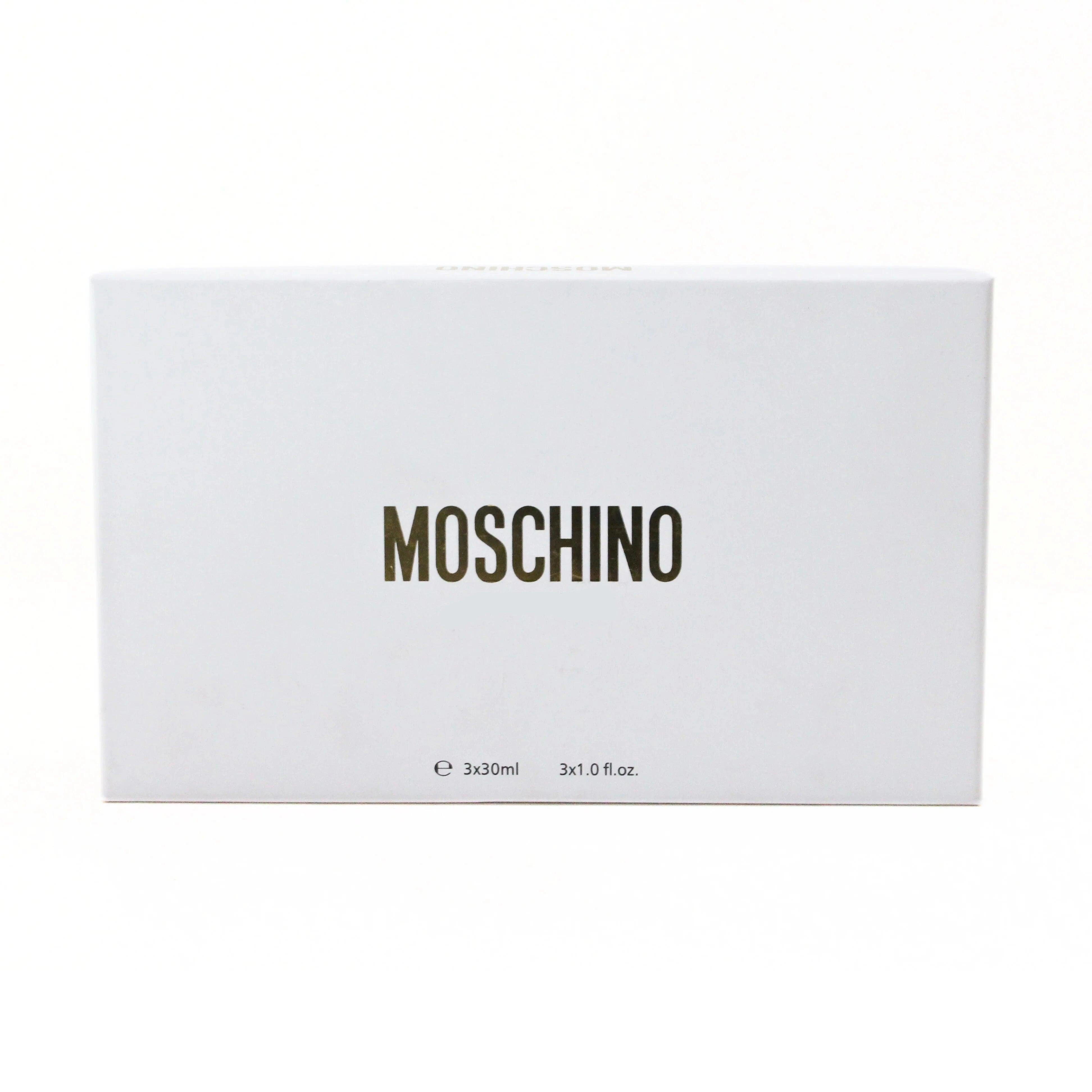 Moschino Set of 3 Teddy Bear Perfume - Best Gift Box (3x 30ml)  - Dubai - 100% Original Testers