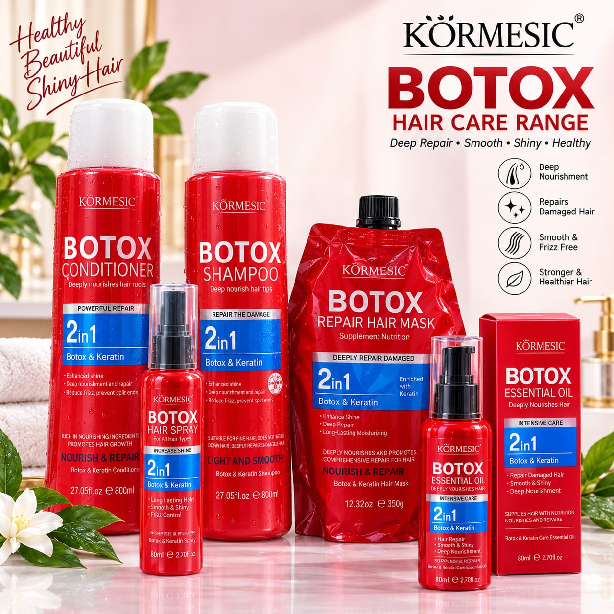 KORMESIC Botox Hair Care Deal – 5 Pcs Set