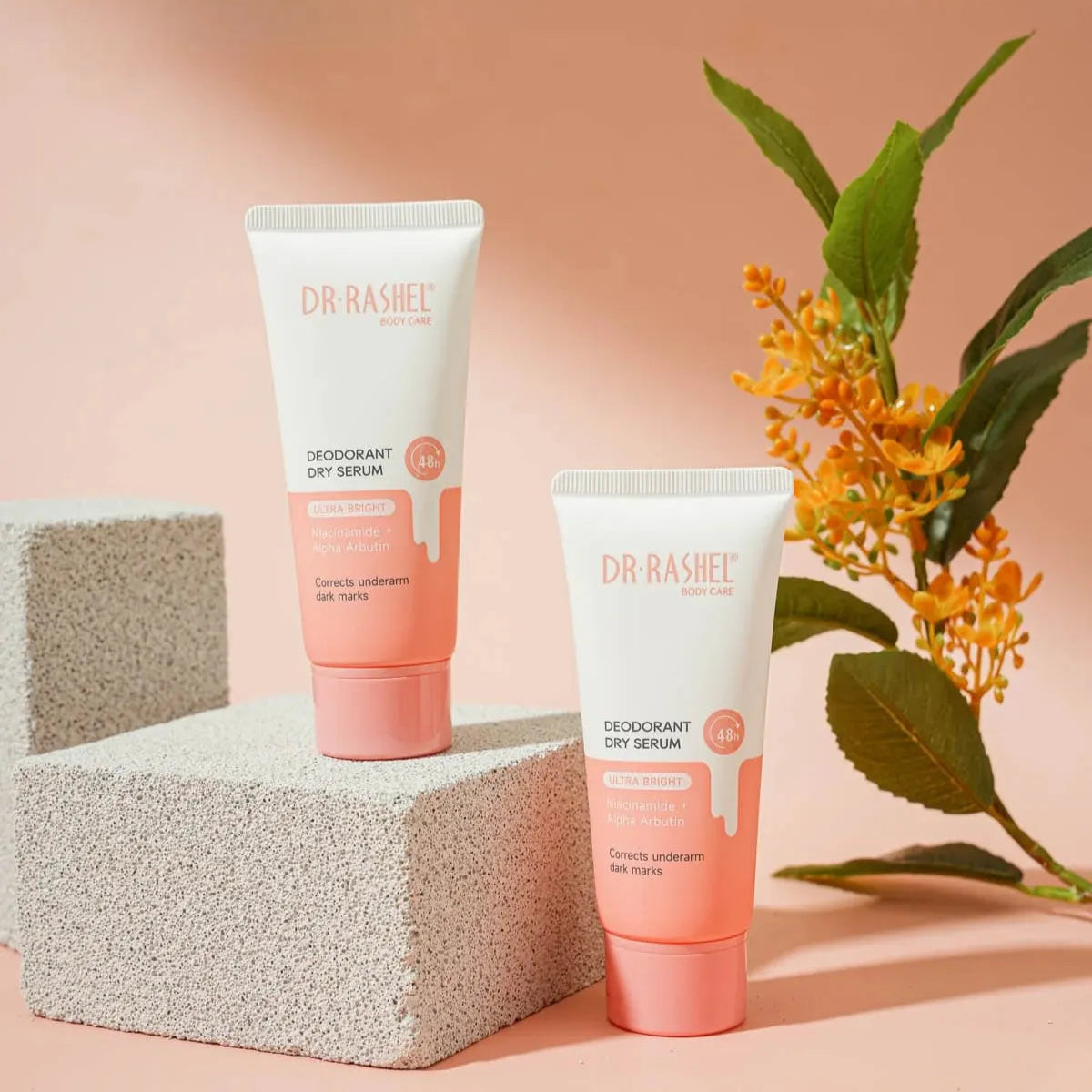 Dr Rashel Ultra Bright Niacinamide + Alpha Arbutin Deodorant Dry Serum - 60ml