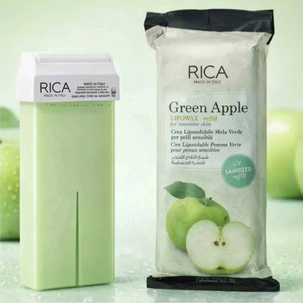 RICA Green Apple  Hair Removal Wax -Each