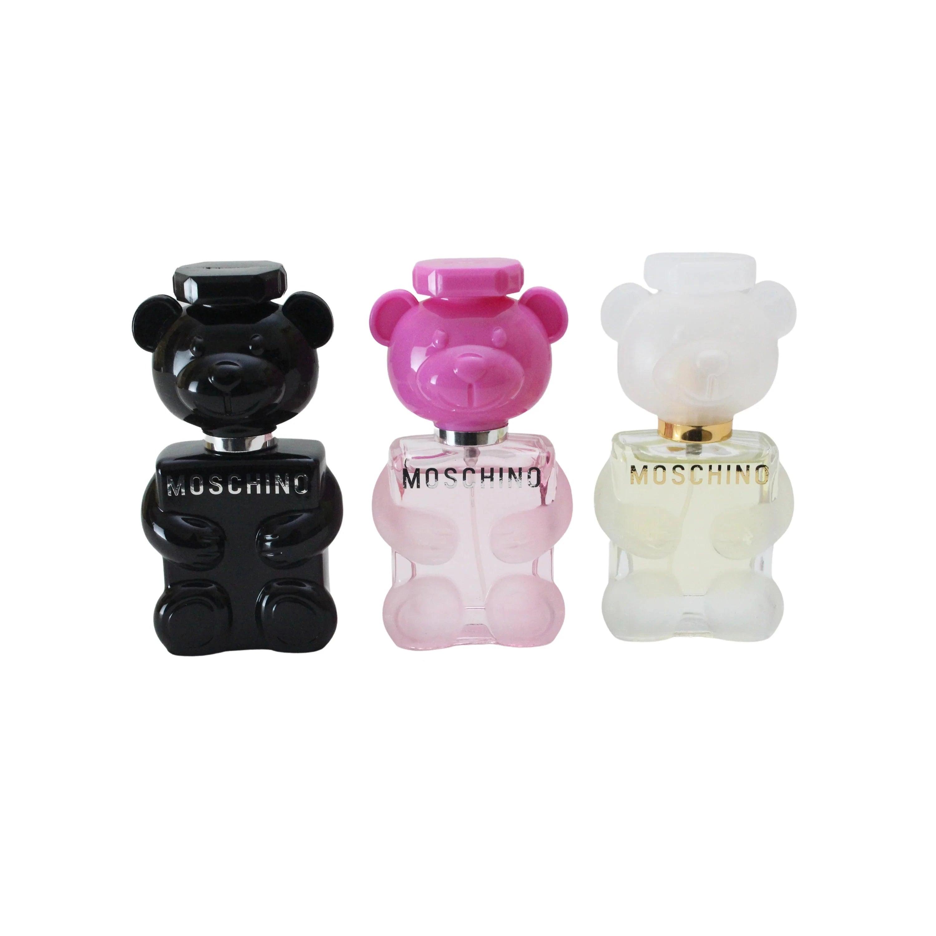 Moschino Set of 3 Teddy Bear Perfume - Best Gift Box (3x 30ml)  - Dubai - 100% Original Testers