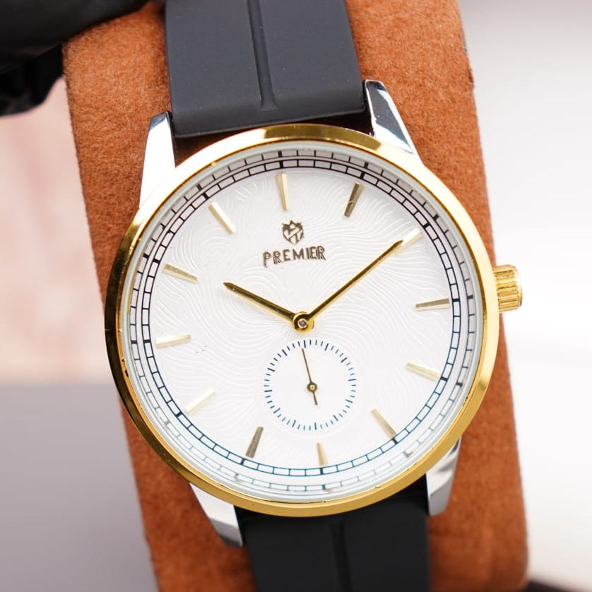 PREMIER Men's Watch – Silicone Rubber Strap with Magnetic Lock