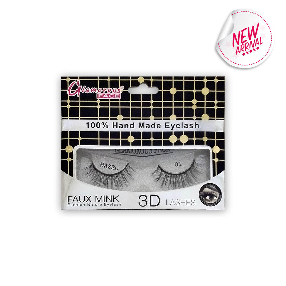 Glamorous Face Faux Mink 3D Eyelashes (14 Styles)
