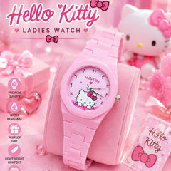 Timees Sanrio Character Pink Silicone Watch
