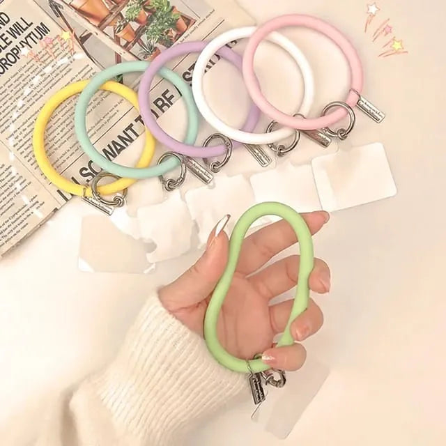 Silicone Anti-Lost Cell Phone Bracelet
