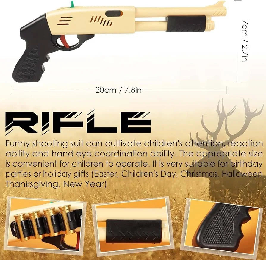 Rubber Band Gun Toy - Each