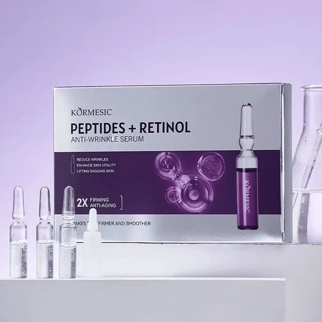 KORMESIC Peptides + Retinol Anti-Wrinkle Serum - 7 x 2ml