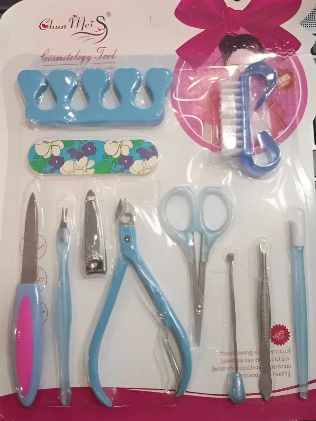 Manicure Pedicure Nail Clippers Cleaner Set