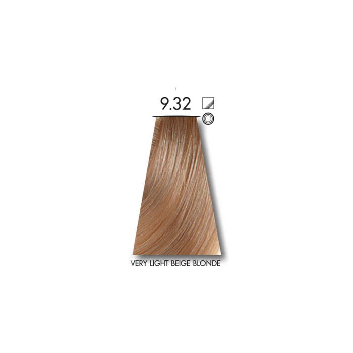 Keune Tinta Very Light Beige Blonde 9.32 with Keune Developer 20 Volume - 60 ml