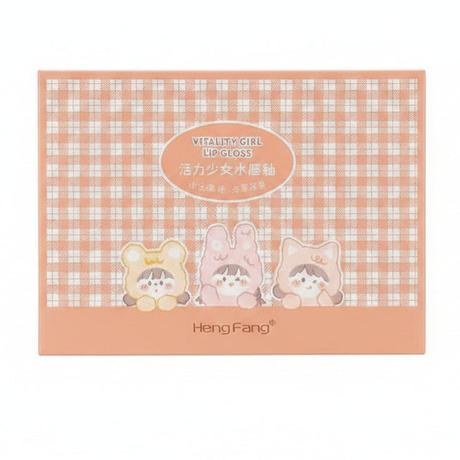 Heng Fang Vitality Girl Lip Gloss Set - 6Pcs