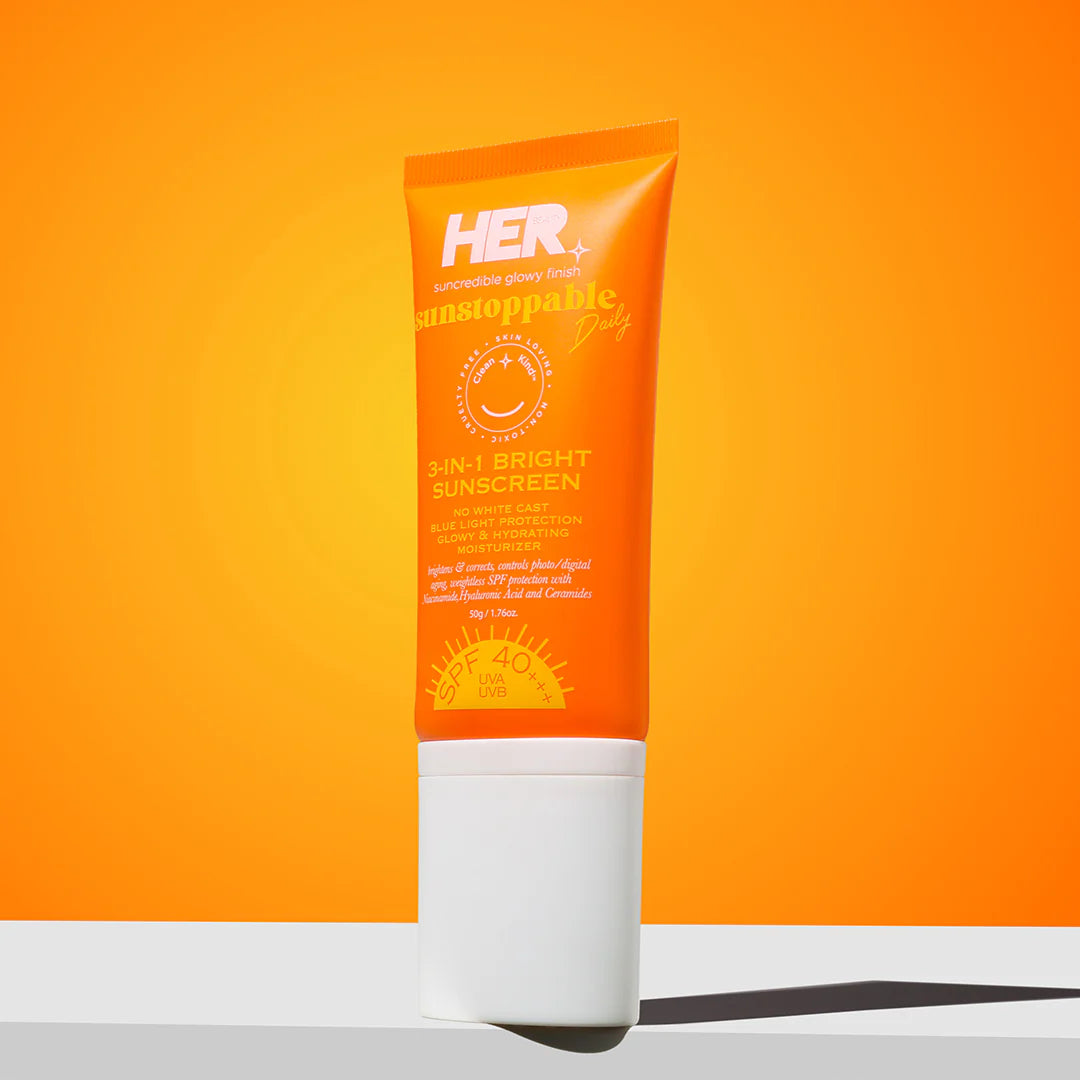 HER Beauty 3 in 1 Bright Sunscreen (SPF 40 +++) 50g