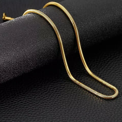 Gold Snake Chain Necklace - Each