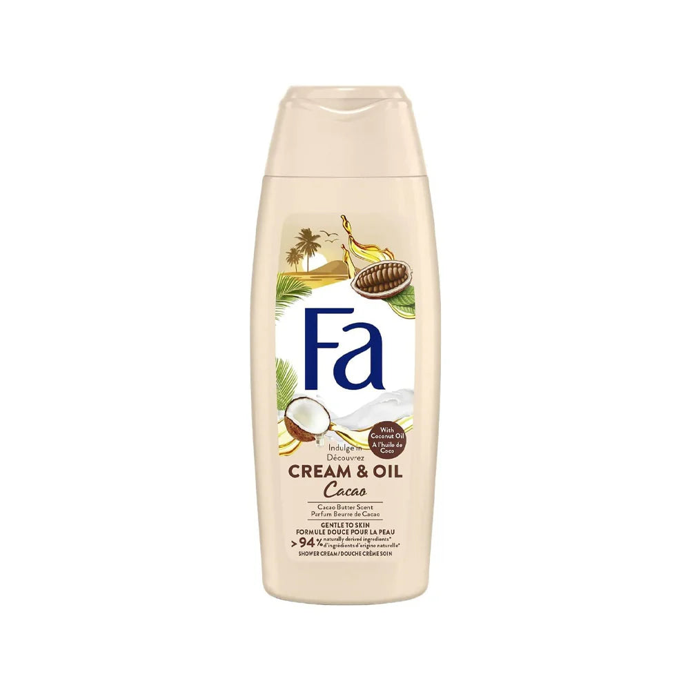 Fa Shower Cream & Oil Cacao Butter & Coco Oil - 250ml