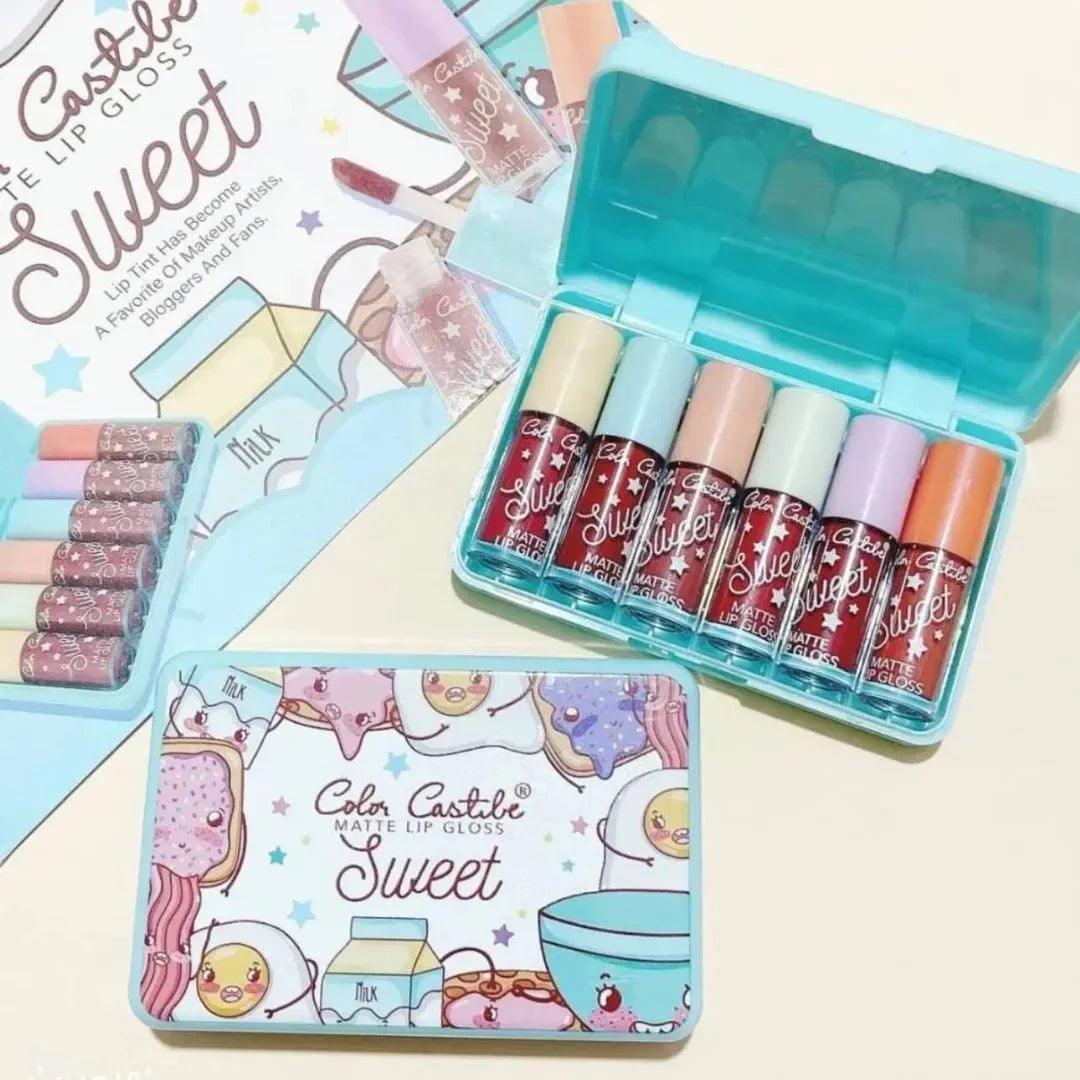Color Castle Matte Lipgloss - 6 Set