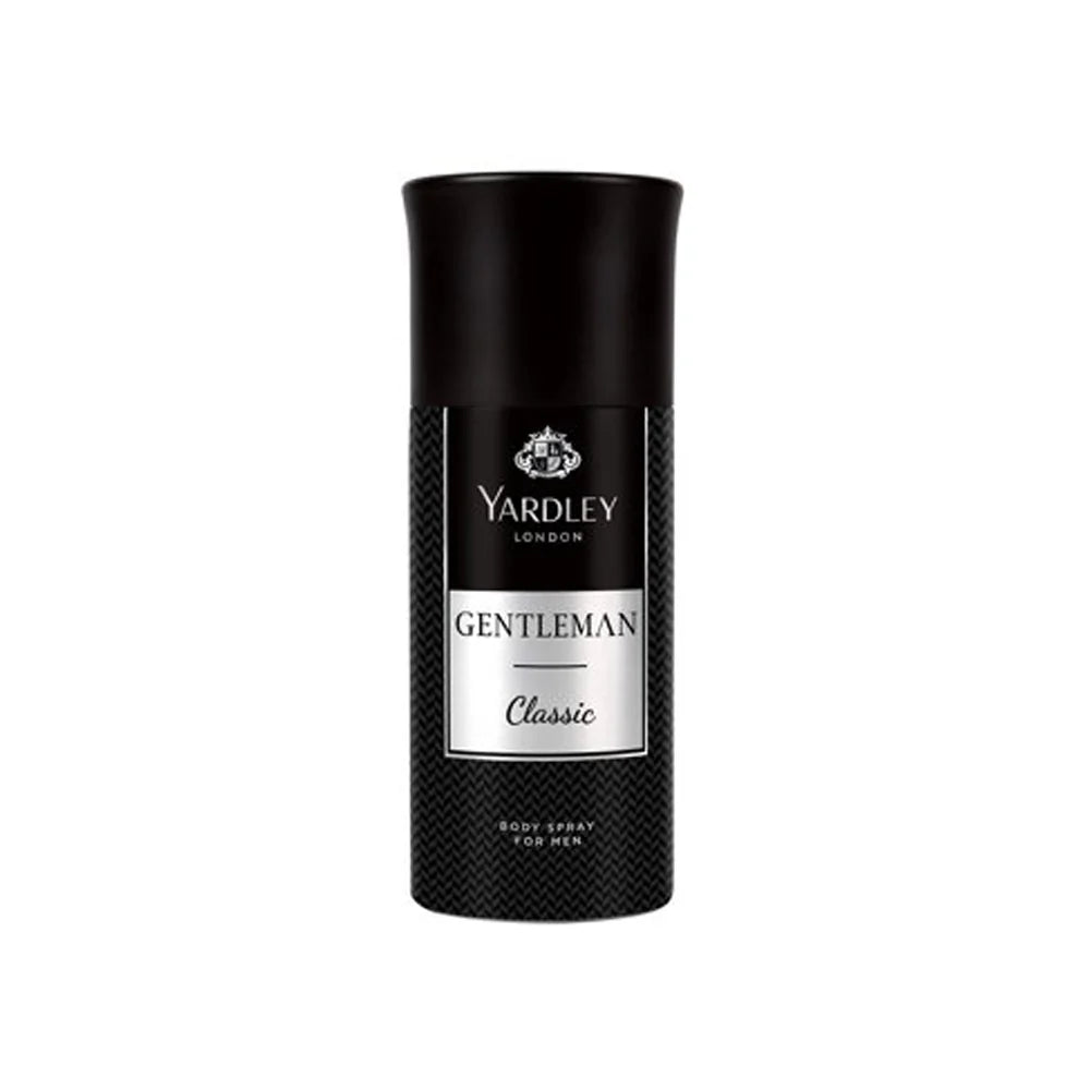 Yardley Bodyspray For Men Gentleman Black 150ml