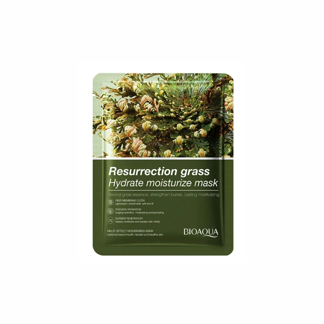 BIOAQUA Resurrection Grass Hydrate Moisturize Facial Mask Hydrating Moisturizing Mask