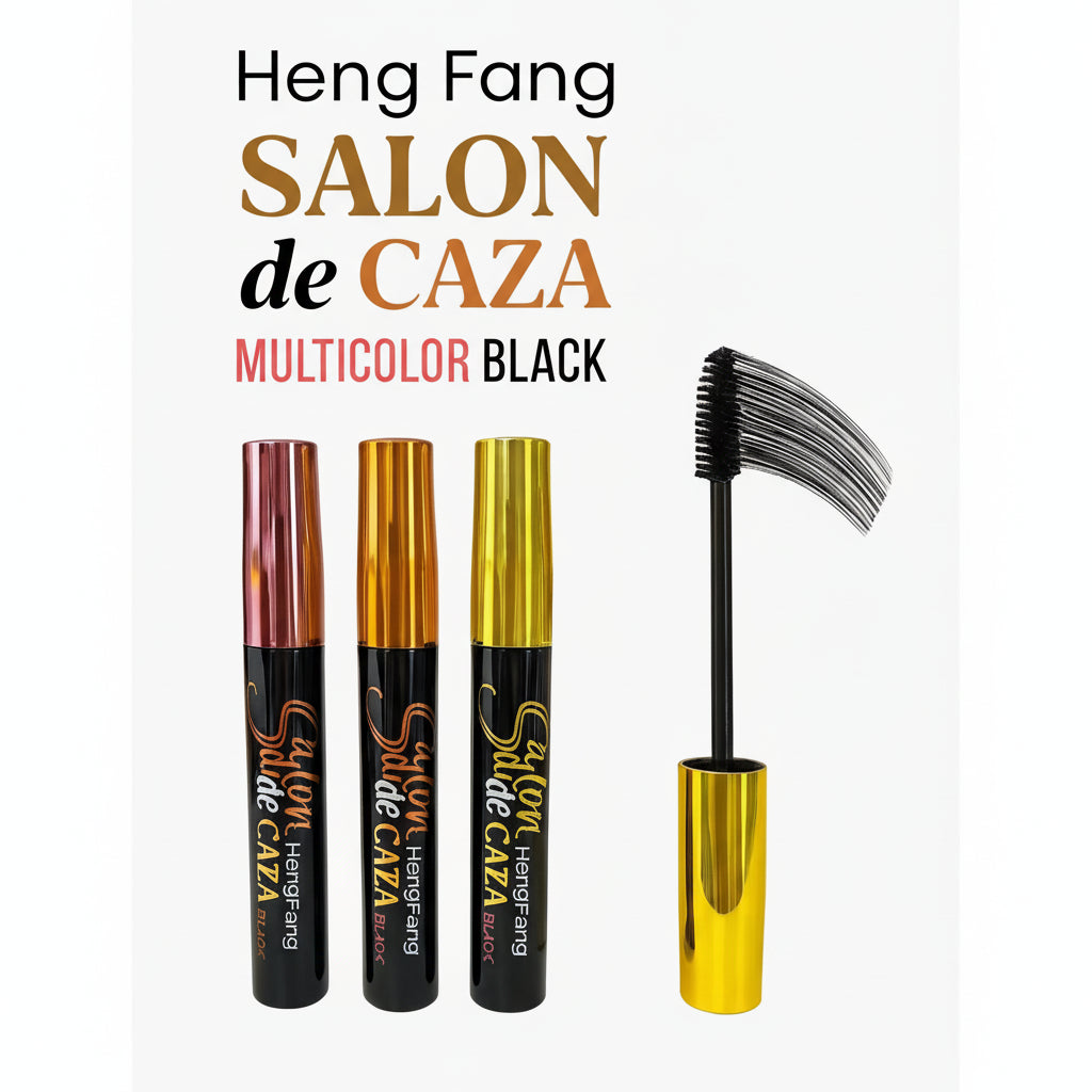 Heng Fang Salon de Caza Multicolor Black Mascara - Each