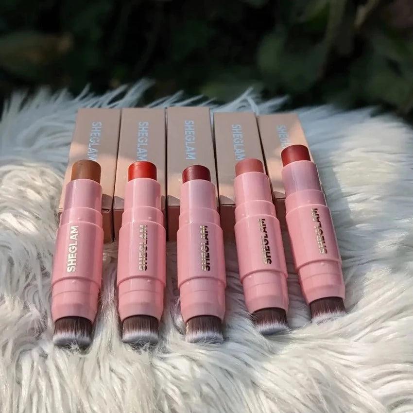 Sheglam Glowing Up Skin Stick - Snatch 'N' Blush Stick