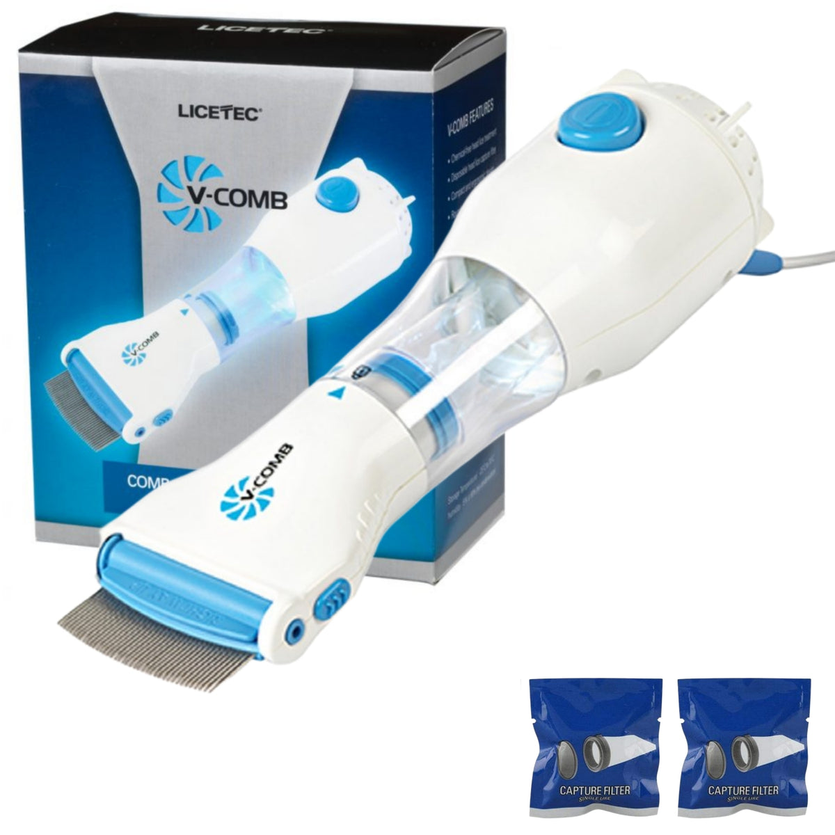 V Comb Electric Anti Lice Removal Machine