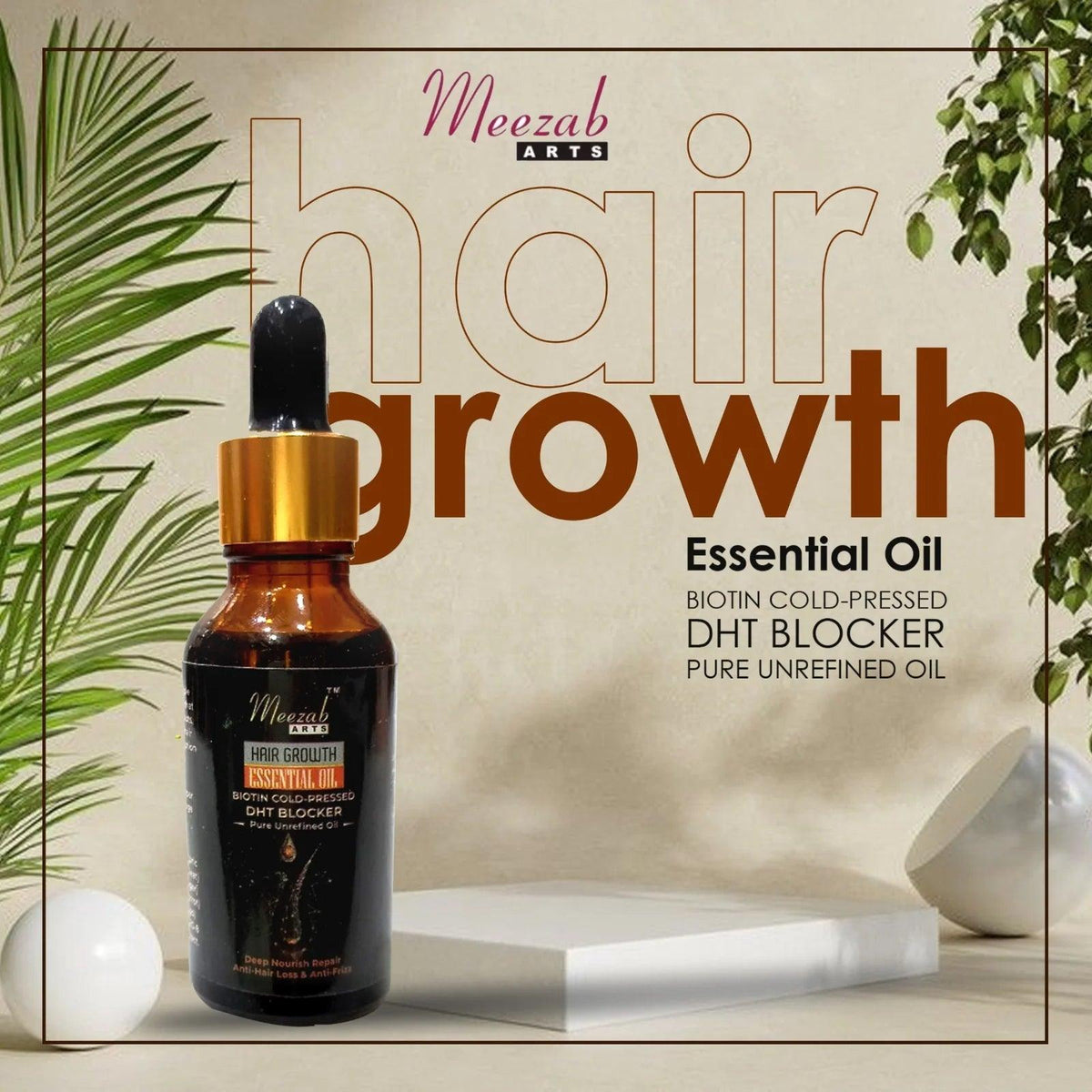 Meezab Arts Hair Growth Oil