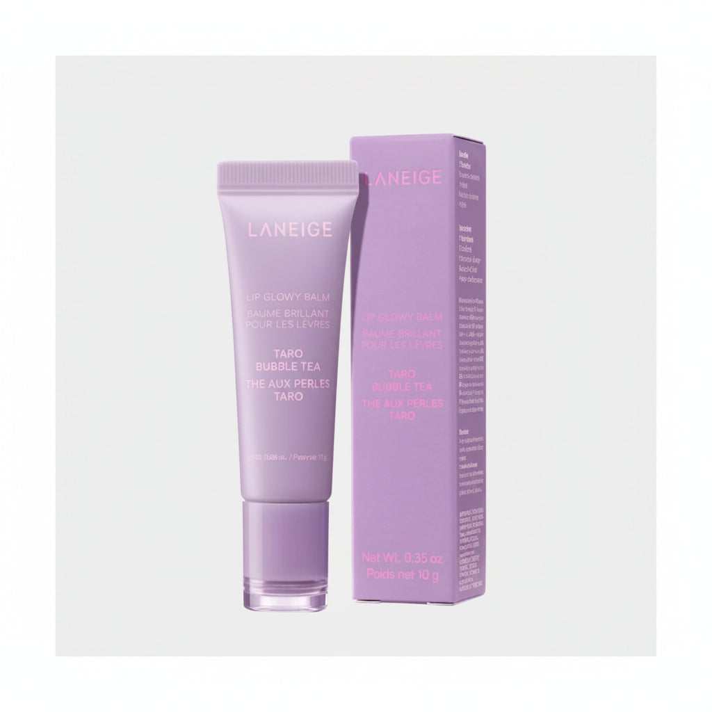 LANEIGE Taro Bubble Tea Tinted Lip Treatment & Glowy Balm - 10g