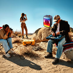Xtreme Twist 860 Rechargeable Mobile Bluetooth 8" Speaker with Wireless Mic & Remote