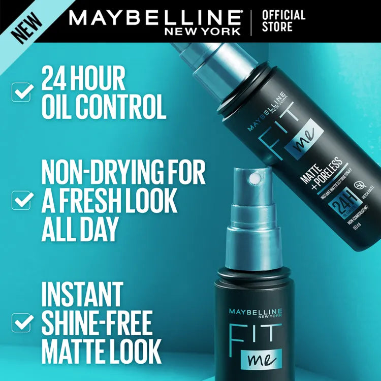 Maybelline New York Fit Me Matte + Poreless Setting Spray - 60ml