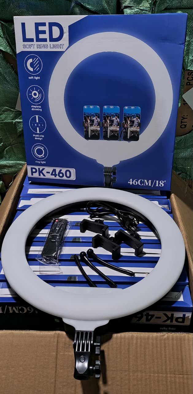 LED Soft Ring Light - 46cm / 18 inch - PK-460