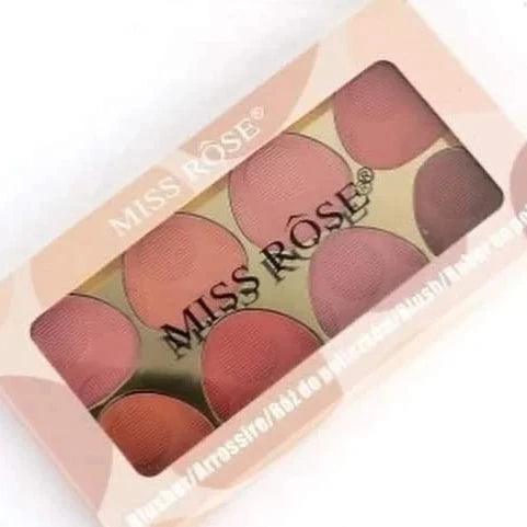 Miss Rose New Blush-on Palette - 8 Colors