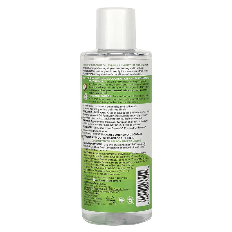 Palmers Coconut Oil Hair Polisher Serum 178 ML