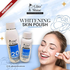 𝟐𝟎 𝐕𝐨𝐥𝐮𝐦𝐞 𝐖𝐡𝐢𝐭𝐞𝐧𝐢𝐧𝐠 𝐒𝐤𝐢𝐧 𝐏𝐨𝐥𝐢𝐬𝐡 𝐒𝐞𝐭 𝐌𝐚𝐠𝐢𝐜 𝐂𝐫𝐞𝐚𝐦 𝟏𝟐𝟎𝐦𝐥 & 𝐏𝐨𝐰𝐝𝐞𝐫 𝟔𝟎𝐠