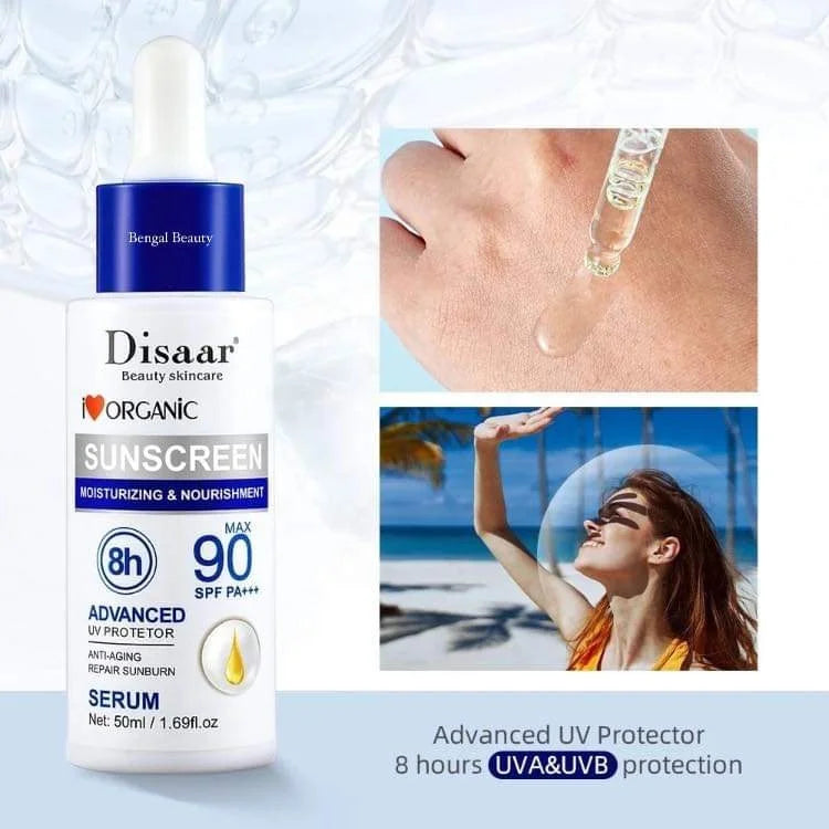 Disaar Sunscreen Serum – SPF 90 PA+++ - 50 ml