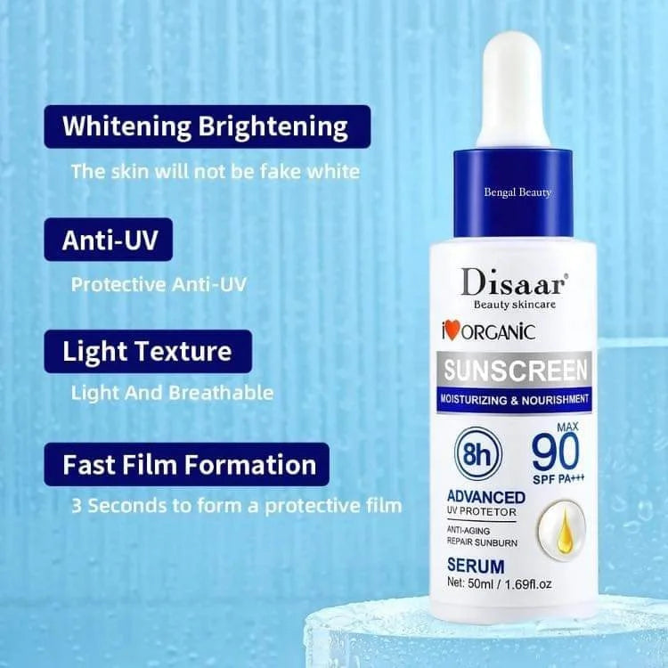 Disaar Sunscreen Serum – SPF 90 PA+++ - 50 ml