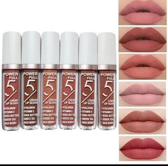 6 Pcs Bob Matte Lipgloss Set