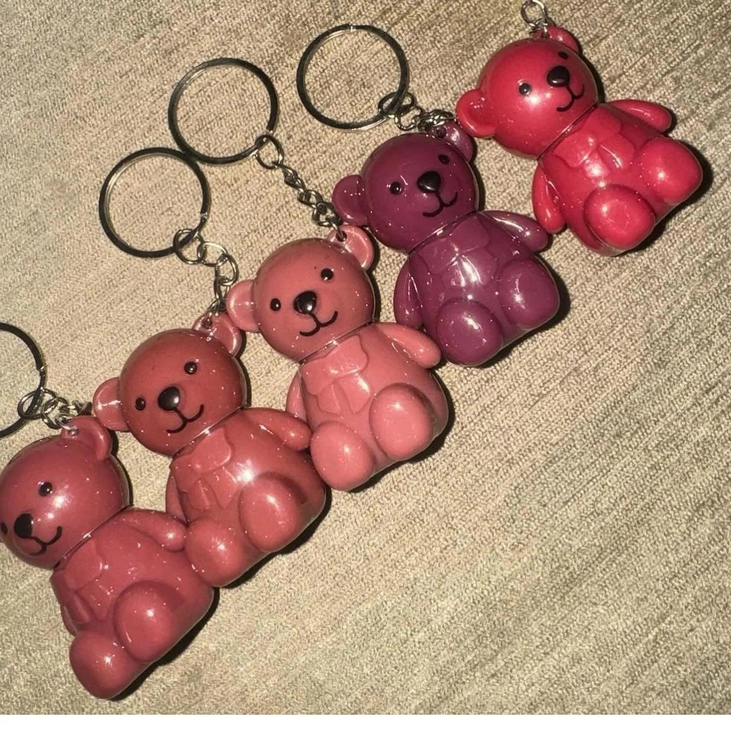 5 Pcs New Bear Lipsticks