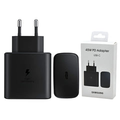 Original Samsung 45W Super Fast Charger – USB PD Wall Adapter