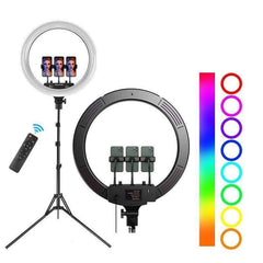 RGB LED Ring Light -  MJ56 - 22INCH