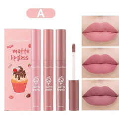 3Pcs Dragon Ranee Long-Lasting Matte Lip