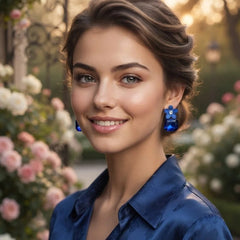 AB Art Of Fashion Crystal Flower Earring