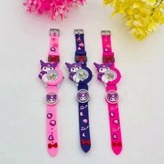 Sanrio Kuromi 3D Children's Quartz Wristwatches