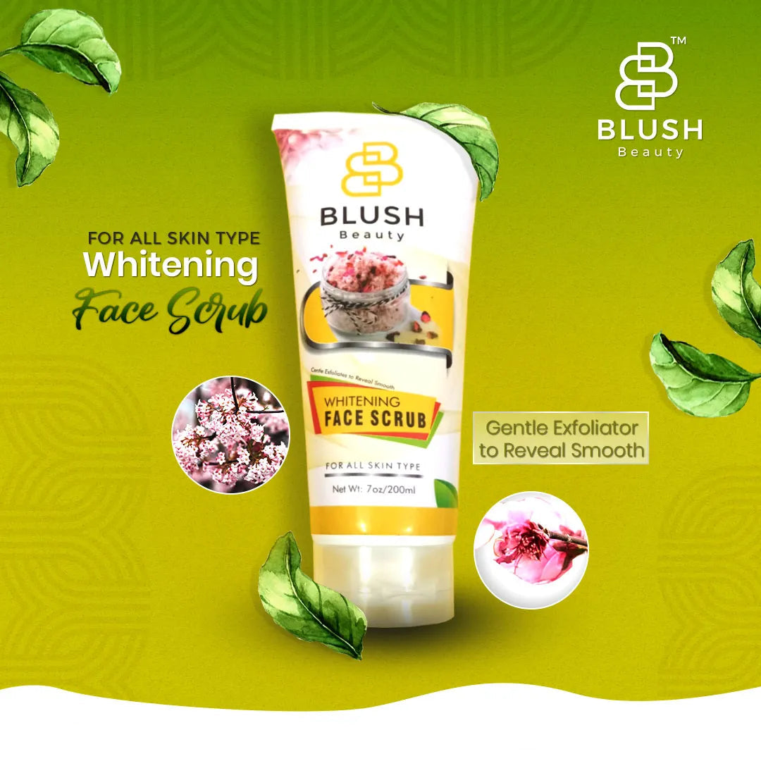 Blush Beauty Whitening Face Scrub – 200ml