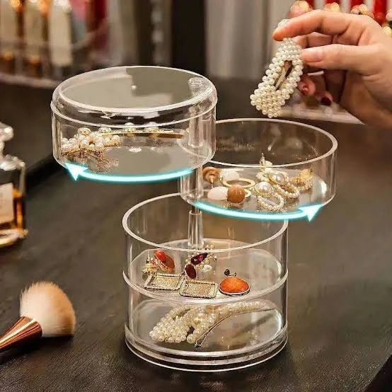 Acrylic 4-Layer Jewellery Organizer