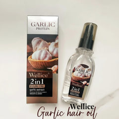 Wellice Garlic Protein 2in1 Hair Oil Garlic Extract