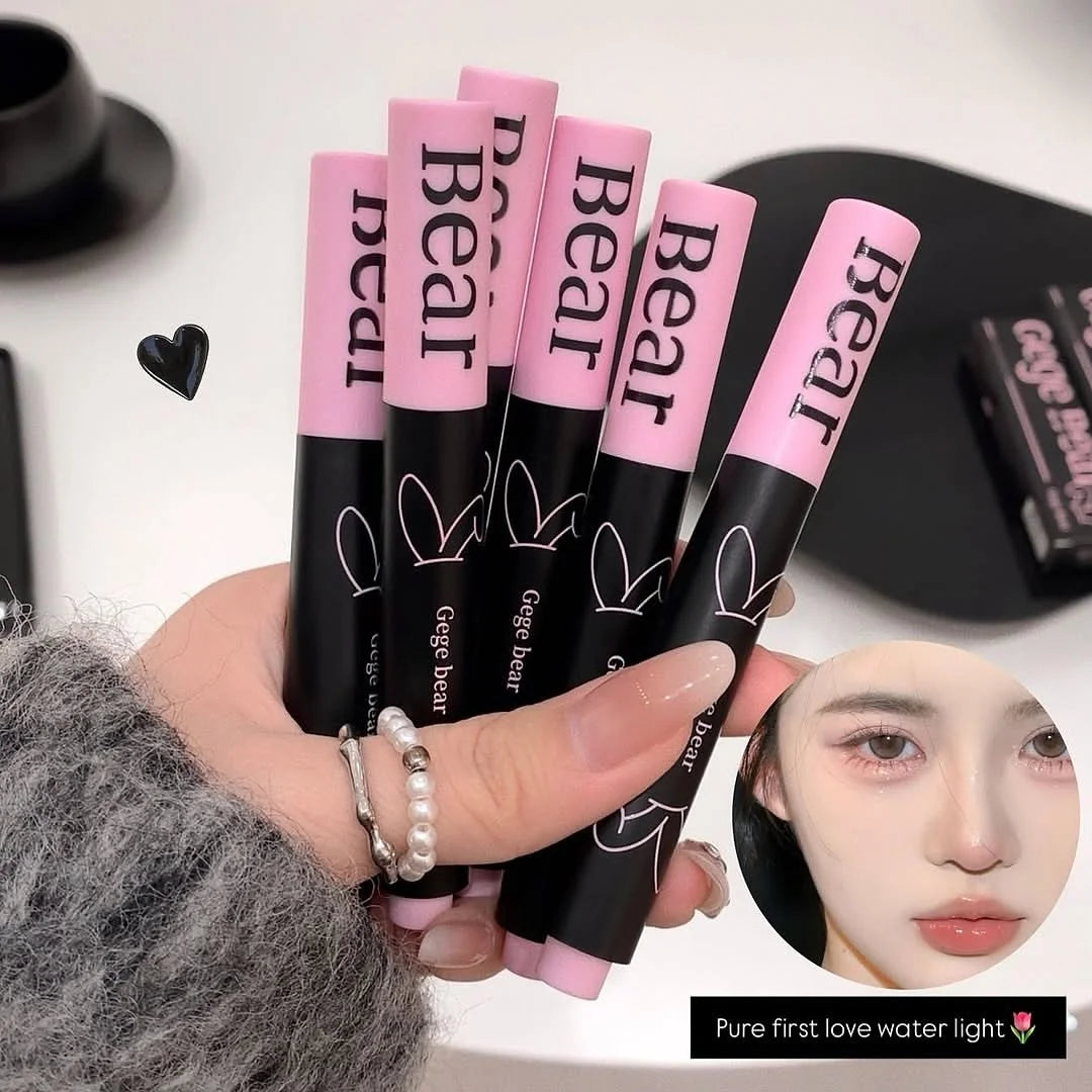 Gege Bear Heart Shape Magic Pen Moisturizing Solid Lip Gloss